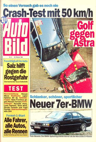 Deckblatt Auto Bild (09/1992)